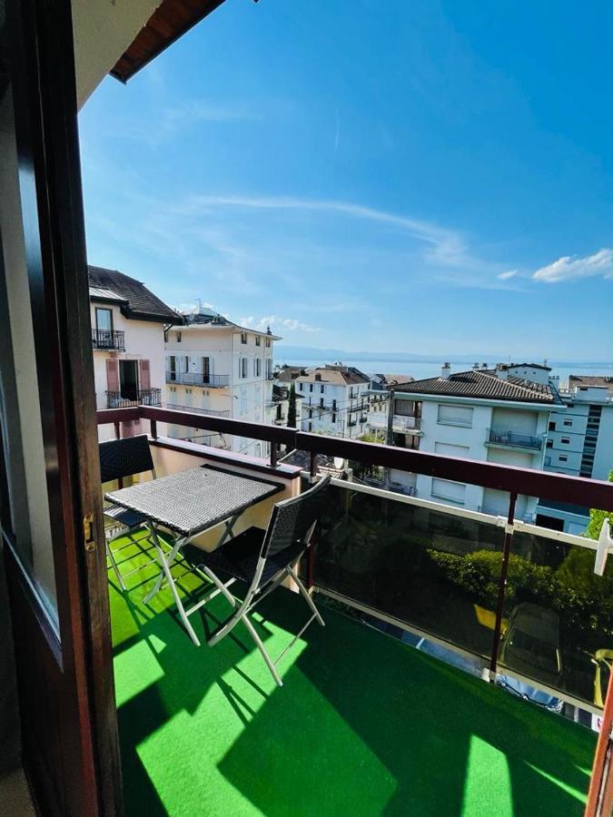F2 Pres Debarcadere, En Centre Ville, Des Thermes Evian Les Bains 2 Etoiles Экстерьер фото